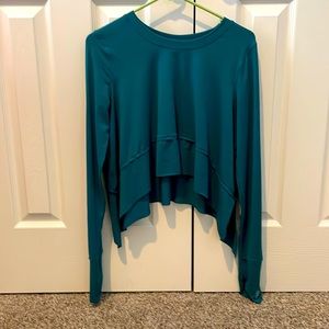 Free People cropped long sleeve